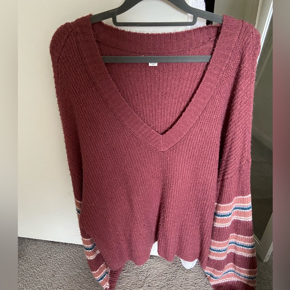 Pink AE sweater